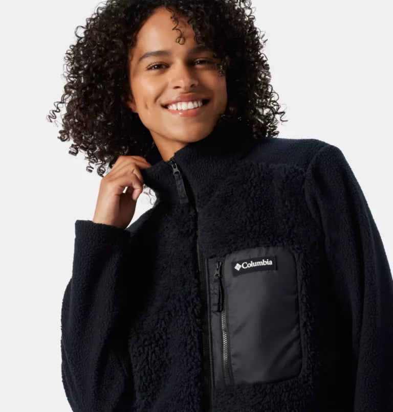 Women's Columbia Lodge Sherpa Full Zip Fleece Jacket