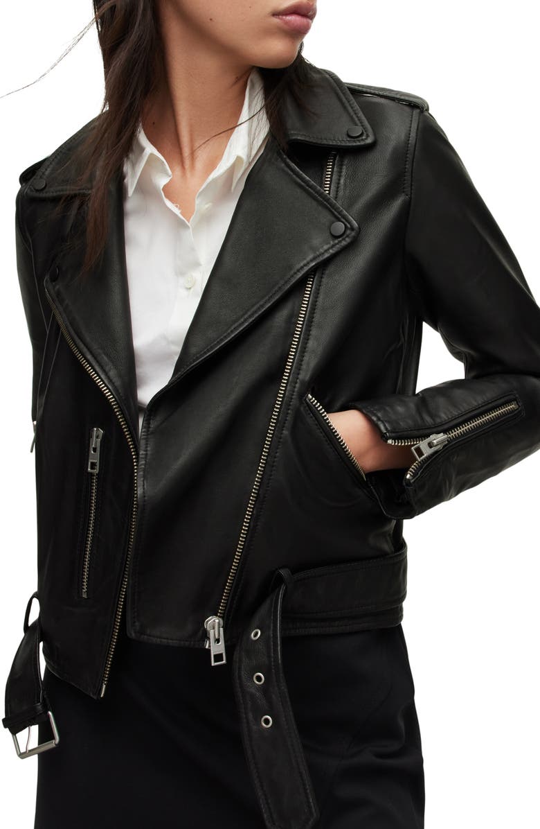 Balfern Leather Biker Jacket AllSaints