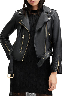 Balfern Leather Biker Jacket AllSaints