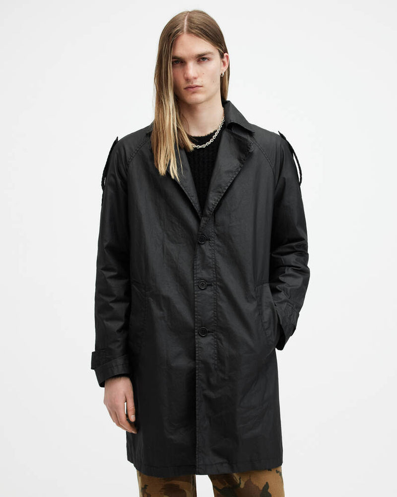 Allman Waxed Water Repellent Mac All Saints