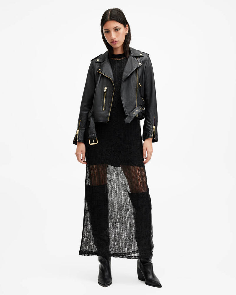 Balfern Leather Biker Jacket All Saints