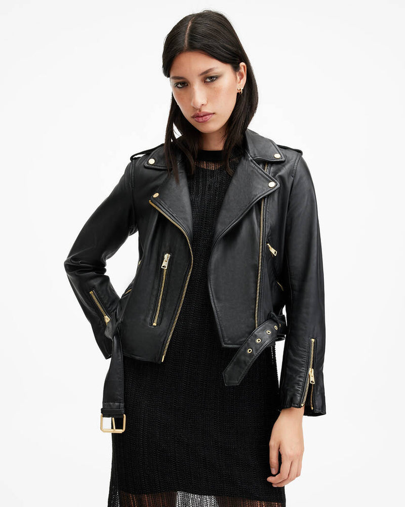 Balfern Leather Biker Jacket All Saints