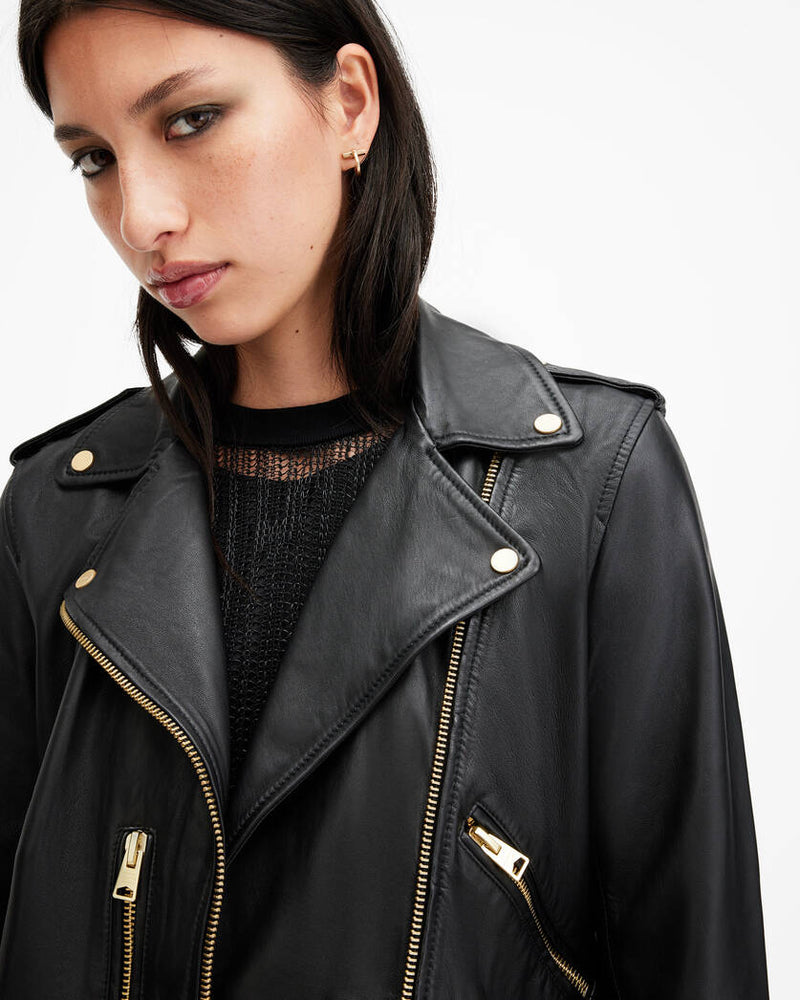 Balfern Leather Biker Jacket All Saints