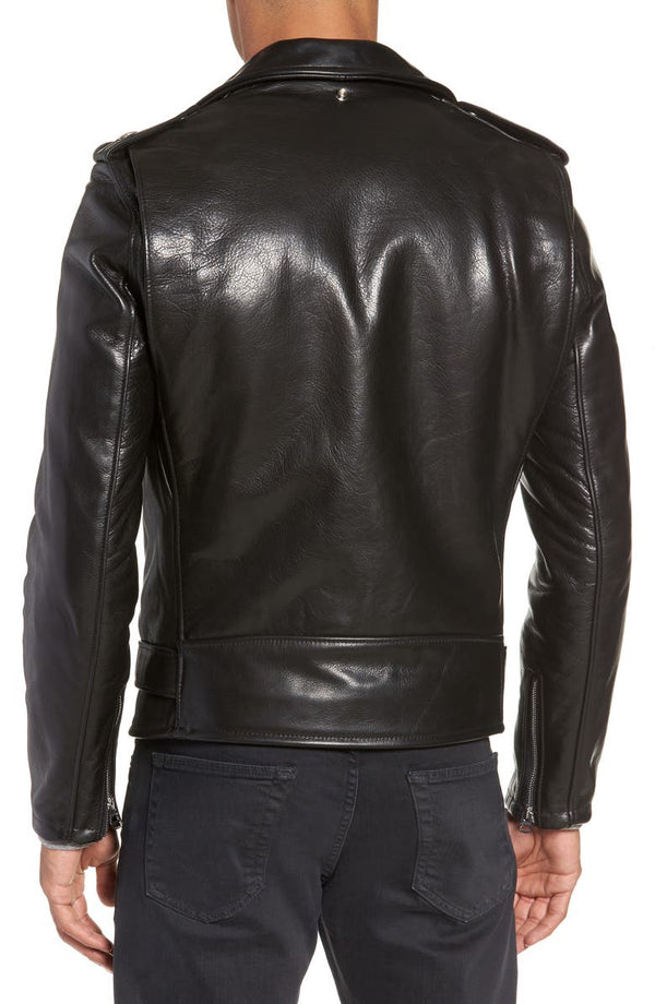 50s Cowhide Leather Moto Jacket Schott NYC