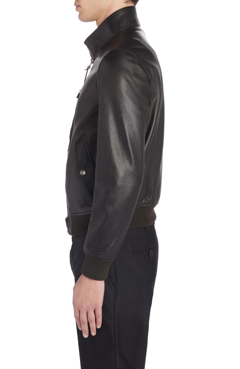 Harrington Leather Bomber Jacket TOM FORD