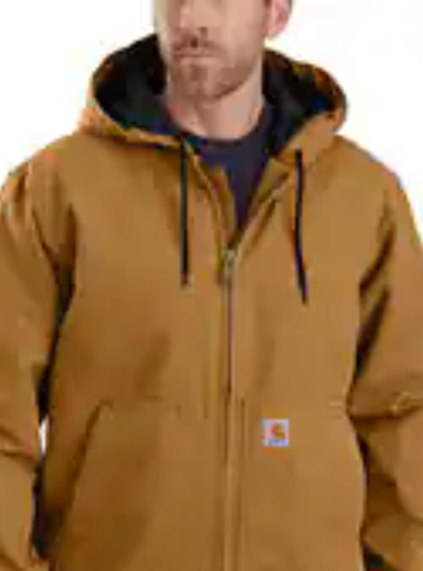 Men's Insulated Active Jac - Loose Fit - Washed Duck - 3 Warmest Rating