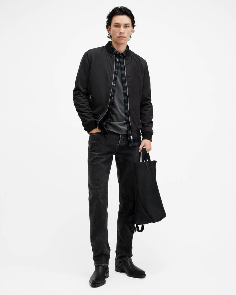 Bassett Ramskull Bomber Jacket Allsaints