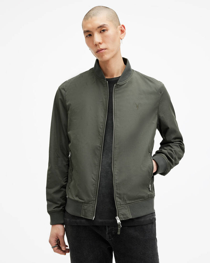 Bassett Ramskull Bomber Jacket Allsaints