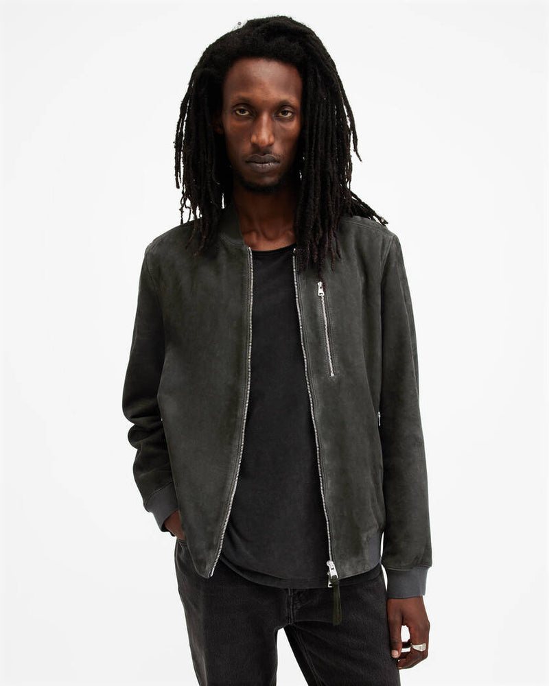 Kemble Suede Bomber Jacket Allsaints