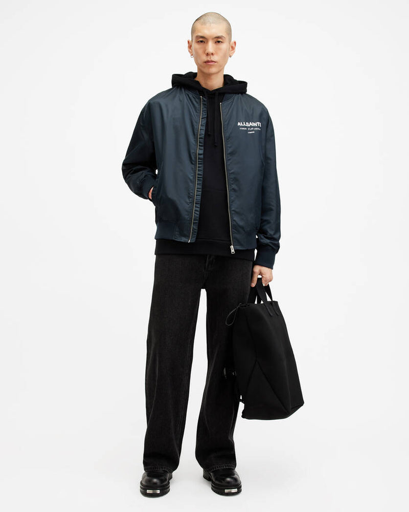 Underground Relaxed Fit Bomber Jacket Allsaints