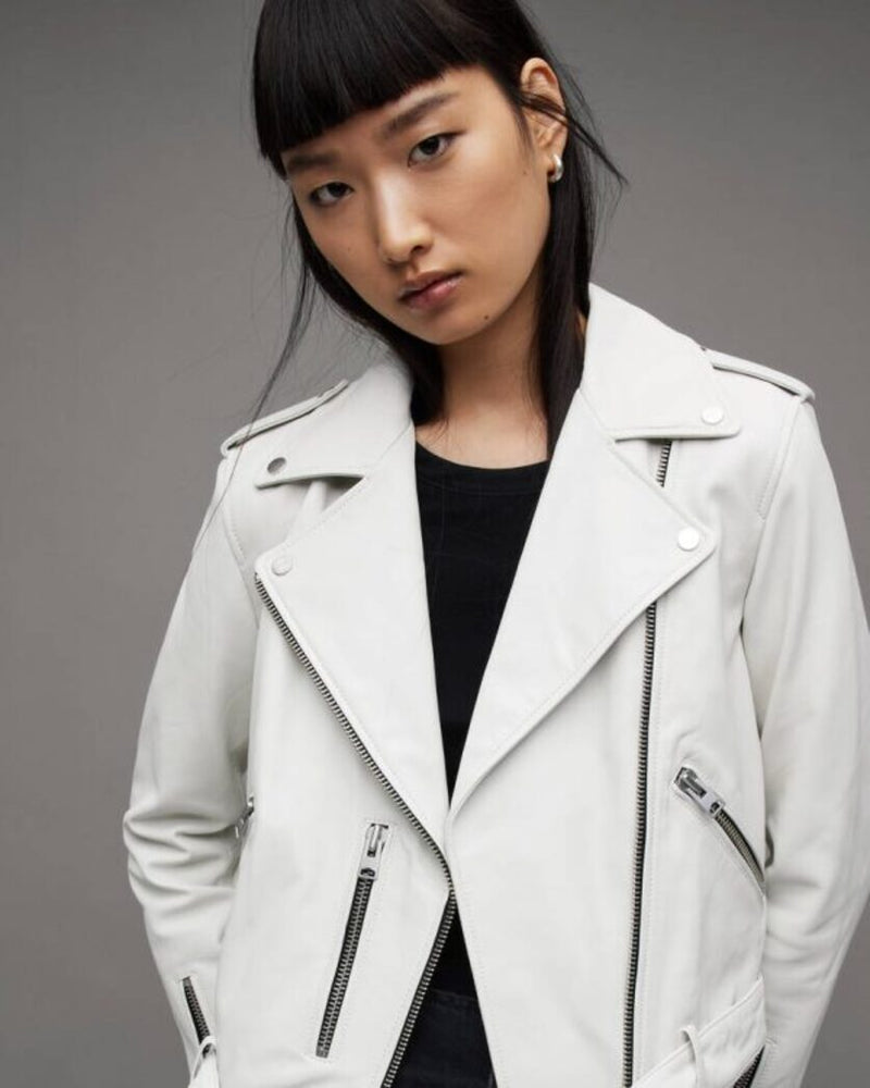 Balfern Leather Biker Jacket